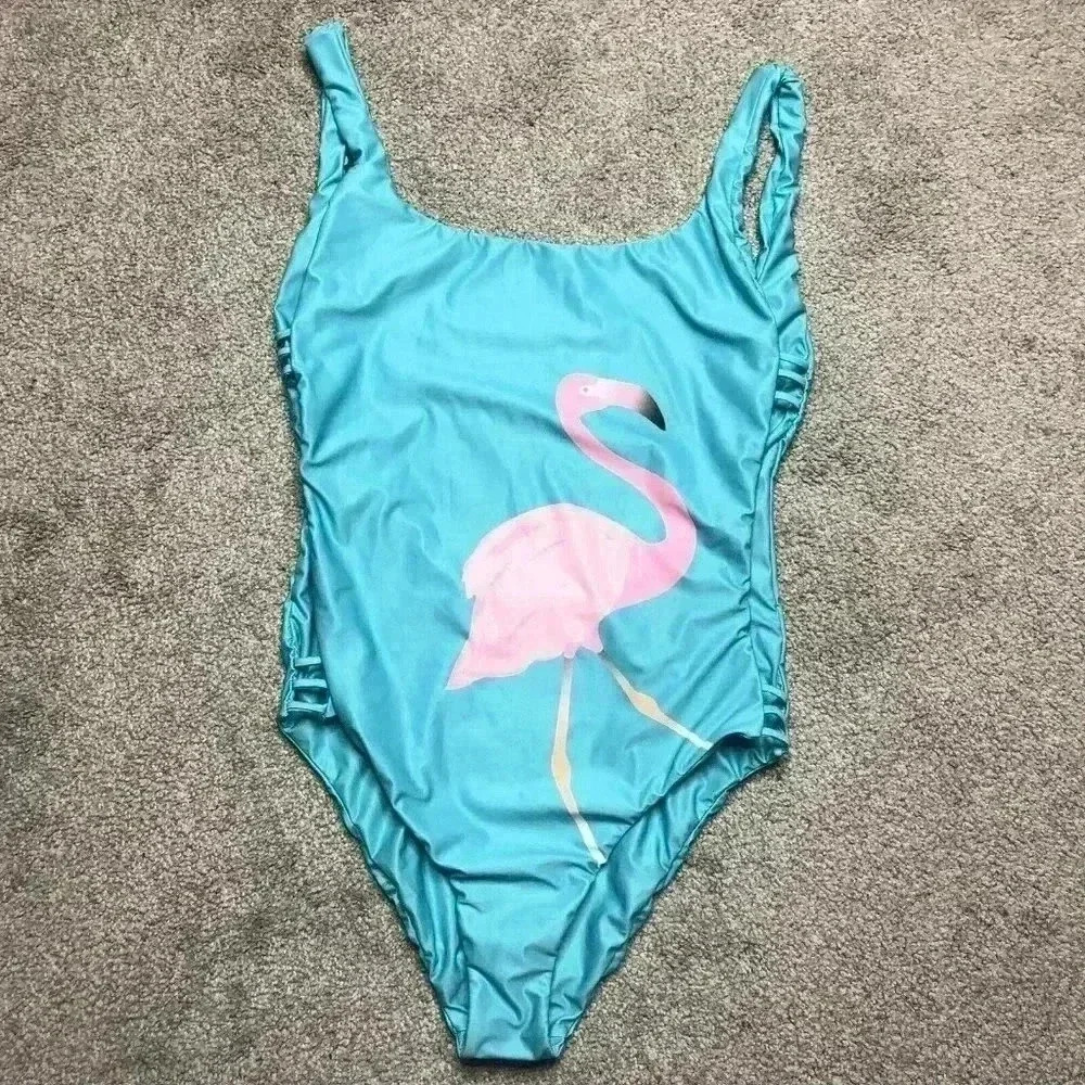 Watercolors Kenny Flowers Swimsuit Reversible